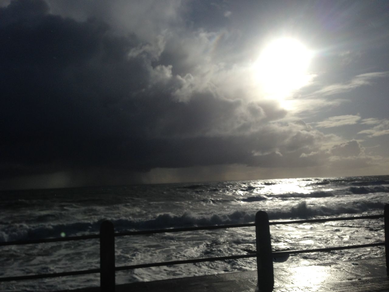 sea, horizon over water, water, sun, scenics, sky, beauty in nature, tranquil scene, tranquility, sunbeam, beach, silhouette, nature, sunlight, shore, wave, idyllic, sunset, cloud - sky, pier