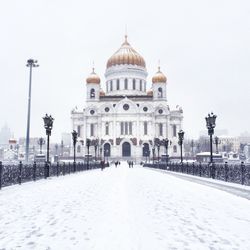 View of building in winter