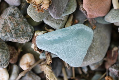 Close-up of pebbles