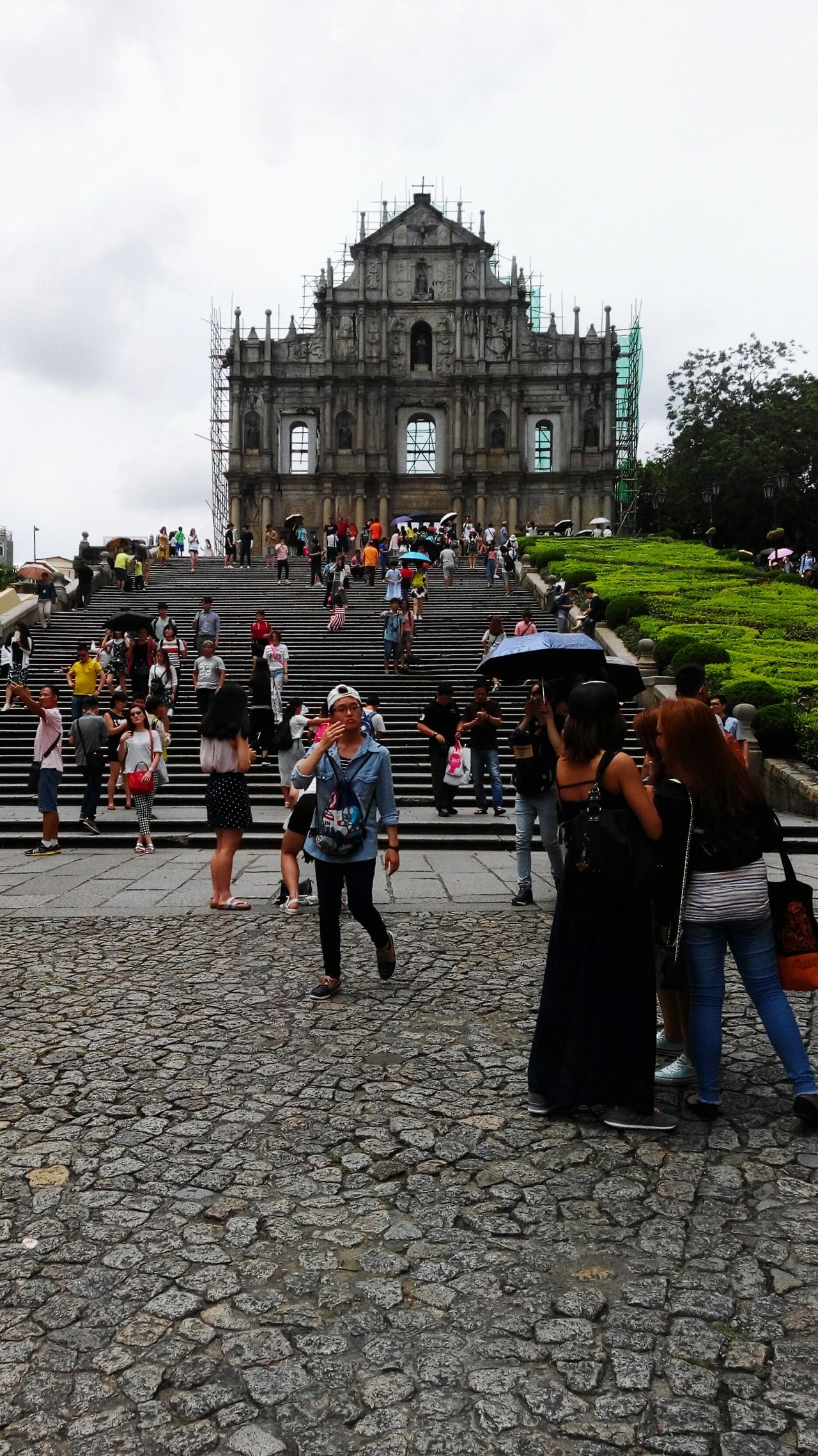 Macao,churh ruin,san malao