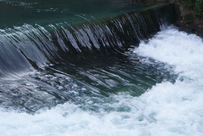 View of waterfall