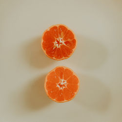 Close-up of orange fruit on table