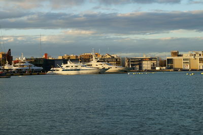 View of cityscape against sky