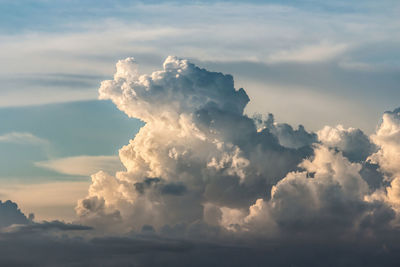 Low angle view of clouds in sky