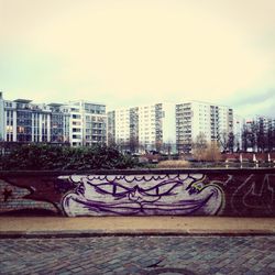 View of city against sky