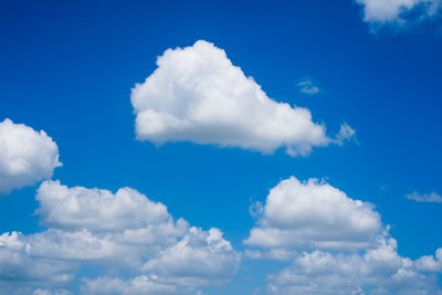 Low angle view of clouds in sky