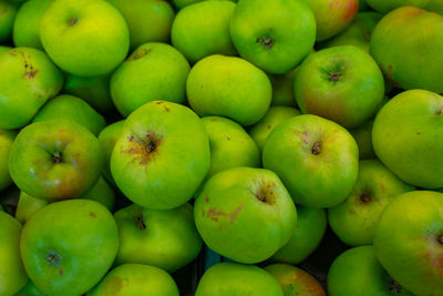 Full frame shot of apples