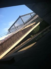 Low angle view of building against sky