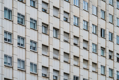 Full frame shot of residential building