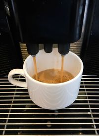 Close-up of coffee cup