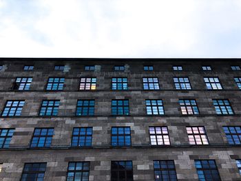 Low angle view of building against sky