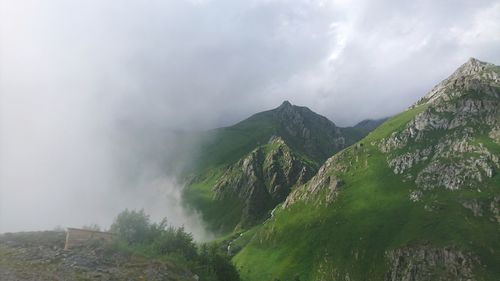 Panoramic view of landscape against sky