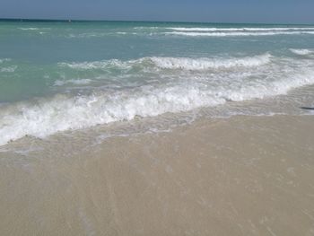 Scenic view of beach