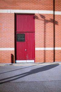 Close-up of brick wall