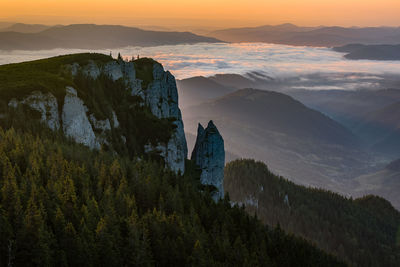 Panoramic view of landscape against sky