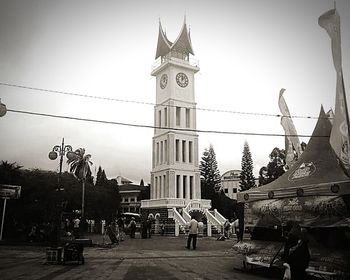 View of clock tower