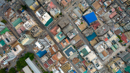 Aerial view of dar es salaam, tanzania