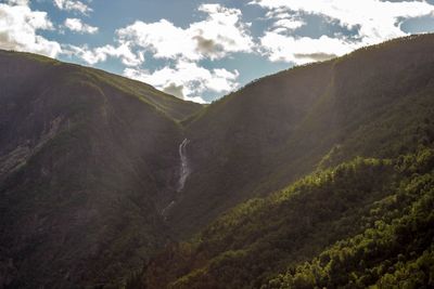 Scenic view of mountains