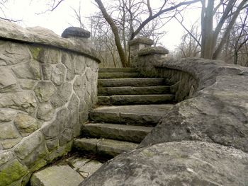 Staircase of old building