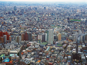 Aerial view of cityscape