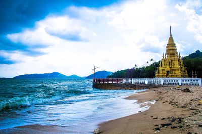 Chedi laem sor, pagoda, ko samui, thailand