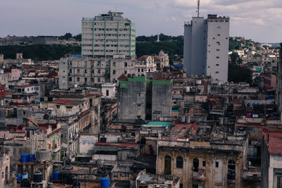 Buildings in city