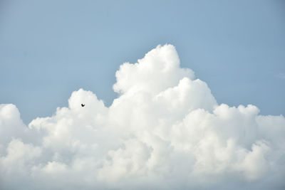 Low angle view of clouds in sky