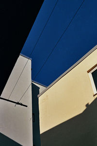 Low angle view of building against clear sky