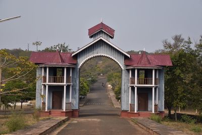 Office gate of manav sangrahalaya or museum at bhopal, madhya pradesh/india