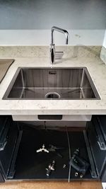 Close-up of faucet