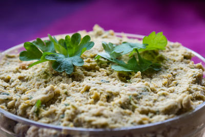 Close-up of food