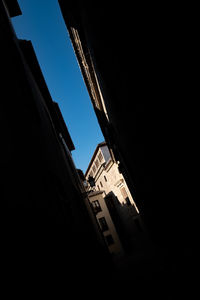 Low angle view of buildings against sky