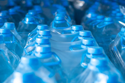 Close-up of bottles on table