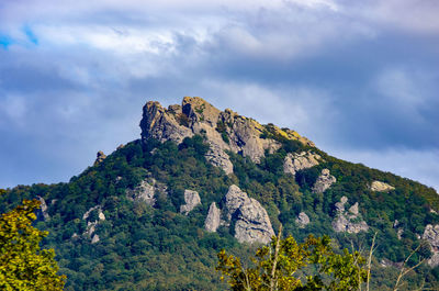 Induk  mountain, placed on the north of caucasian ridge. induk means turkey in russian