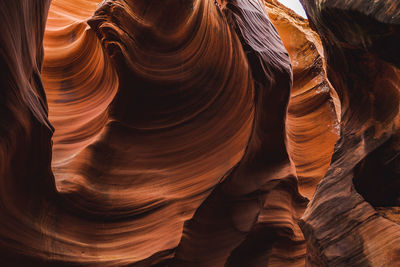 Full frame shot of rock formation
