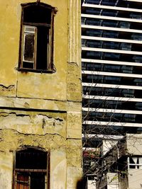 Window of building