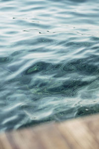 Full frame shot of rippled water