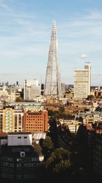 Skyscrapers in city
