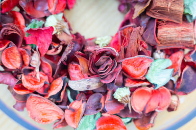 Full frame shot of red chili peppers for sale