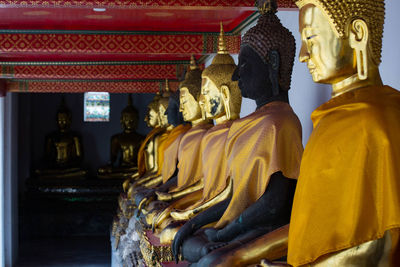 Buddha statue in temple
