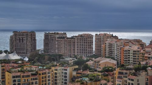 Buildings by sea