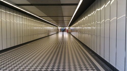 Corridor of subway station