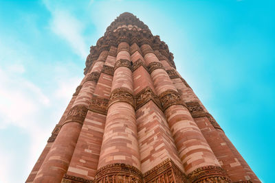 Low angle view of a temple