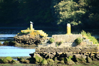 Cross by water