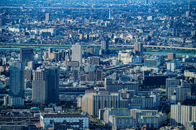 Aerial view of cityscape