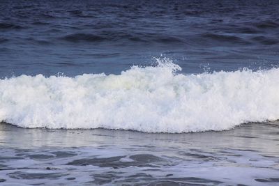 Scenic view of sea waves