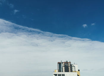 Low angle view of building against sky