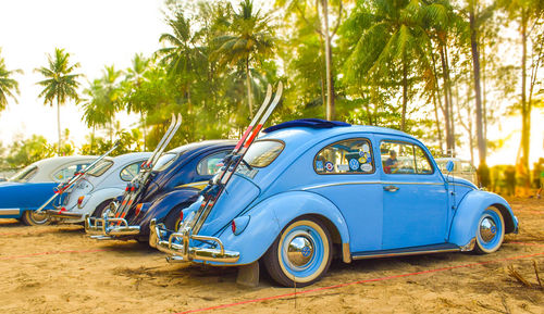 Vintage car on land