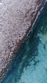 High angle view of swimming pool