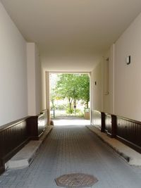 Corridor of building